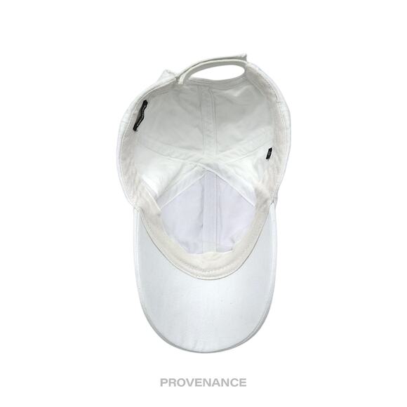 🔴 Balenciaga Embroidered Logo Cap Hat - White - Picture 7 of 10